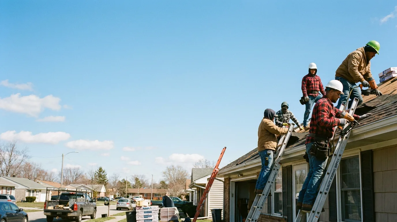 Roofing in Saint Libory, IL near me